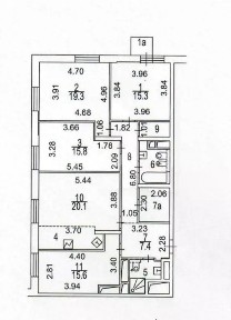 Продается 5-комн. квартира, 122,6 м²