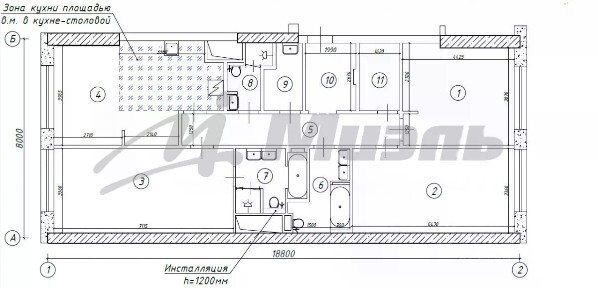 Продается 3-комн. квартира, 134,4 м²