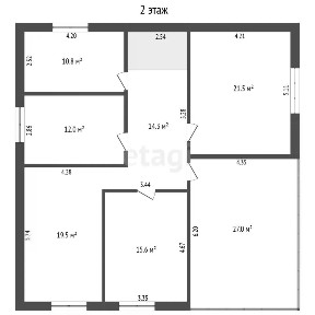Продается 2-этажный дом, 260 м²