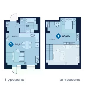 Продается помещение свободного назначения, 65,6 м²