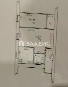 Продается 2-комн. квартира, 45,7 м²