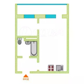 Продается 1-комн. квартира, 33 м²