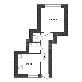 Продается 1-этажный дом, 40,7 м²
