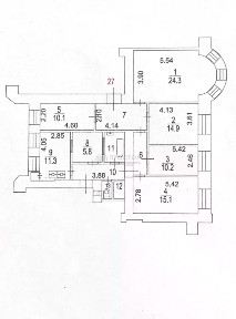 Продается 5-комн. квартира, 118 м²