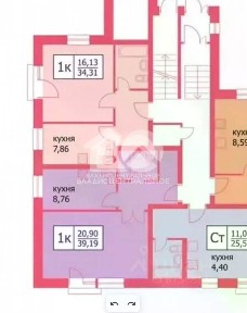 Продается 1-комн. квартира, 39,2 м²