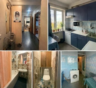 Сдается 3-комн. квартира, 56 м²