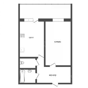 Продается 1-комн. квартира, 34,8 м²