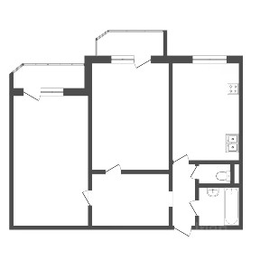 Продается 2-комн. квартира, 64 м²