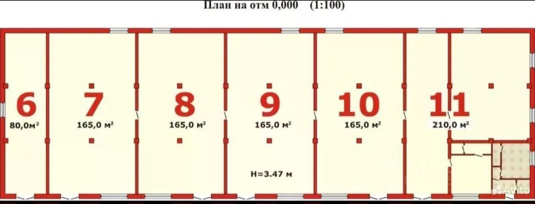 Сдается склад, 2 000 м²