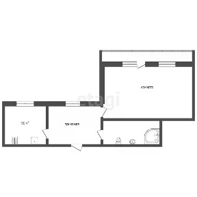 Продается 1-комн. квартира, 42,5 м²