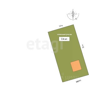 Продается 2-этажный дом, 48 м²