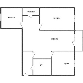 Продается 3-комн. квартира, 53,5 м²