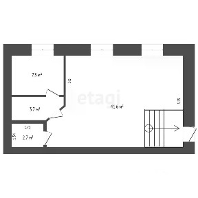 Продается помещение свободного назначения, 55,3 м²