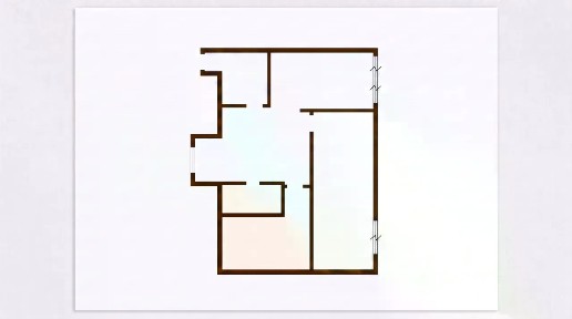 Продается квартира свободной планировки, 54,1 м²