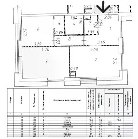Продаются 3-комн. апартаменты, 61 м²