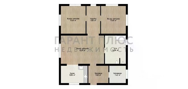 Продается 1-этажный дом, 128,5 м²
