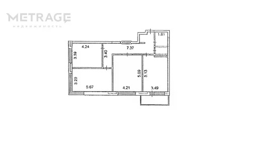 Продается 3-комн. квартира, 92,5 м²