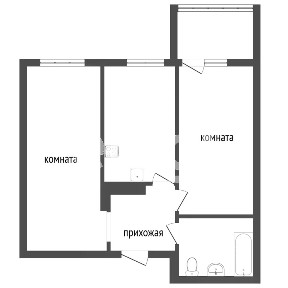 Продается 2-комн. квартира, 50 м²