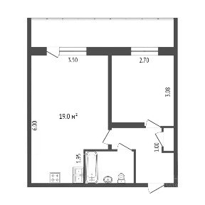 Продается 1-комн. квартира, 36,4 м²