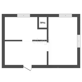 Продается 1-этажный дом, 29,4 м²