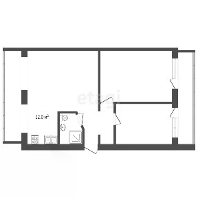 Продается 3-комн. квартира, 59,2 м²