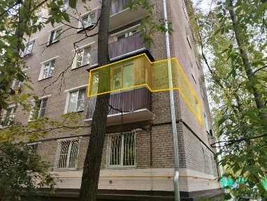 Продается квартира свободной планировки, 19,4 м²