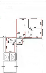 Продается 2-комн. квартира, 63,6 м²
