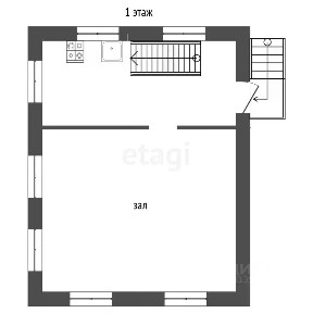 Продается 2-этажный дом, 59,9 м²