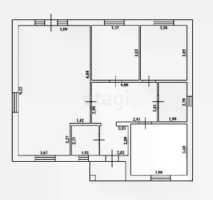 Продается 1-этажный дом, 128 м²