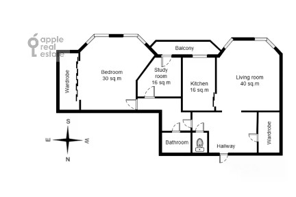 Сдается 3-комн. квартира, 160 м²