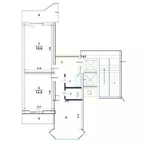 Продается 2-комн. квартира, 64,2 м²
