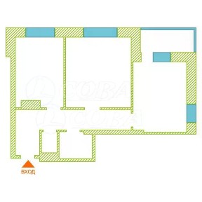 Продается 2-комн. квартира, 59,2 м²
