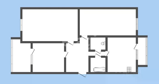 Продается 3-комн. квартира, 66,2 м²