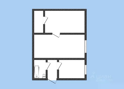 Продается 2-комн. квартира, 42,7 м²