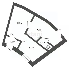 Продается торговая площадь, 386,2 м²