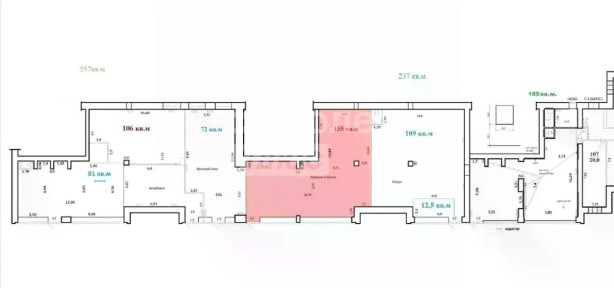 Продается помещение свободного назначения, 142 м²