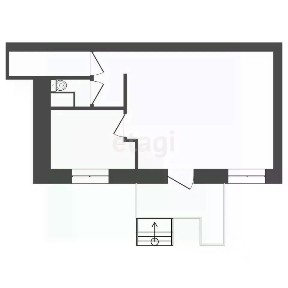 Продается офис, 44 м²