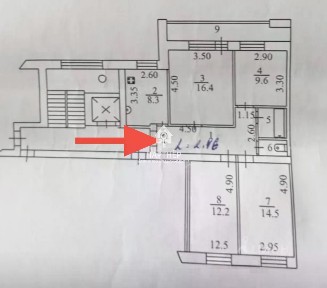 Продается 4-комн. квартира, 74,3 м²