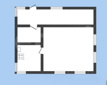 Продается 1-этажный дом, 40 м²