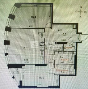 Продается 3-комн. квартира, 84 м²