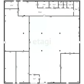 Продается торговая площадь, 692,9 м²