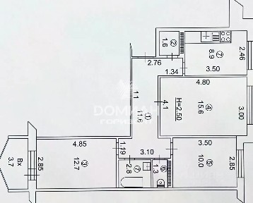 Продается 3-комн. квартира, 65,8 м²