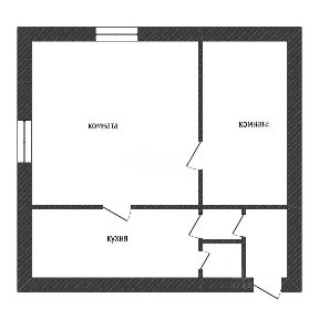 Продается 1-этажный дом, 33 м²