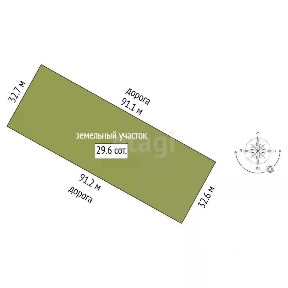 Продается участок, 29,58 сот.