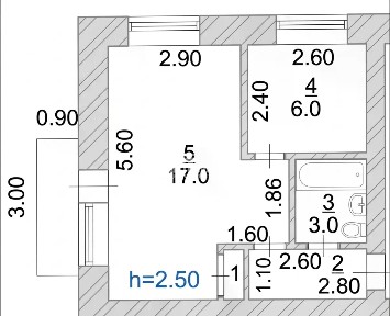 Продается студия, 29,4 м²