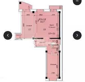 Продается 3-комн. квартира, 79,9 м²