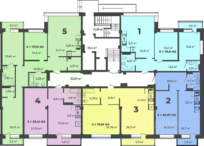 Продается 4-комн. квартира, 111,1 м²