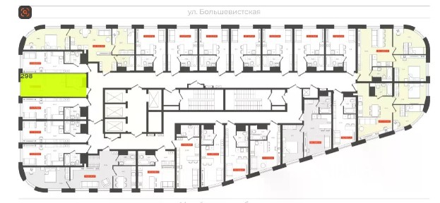 Продается апартаменты-студия, 23,15 м²