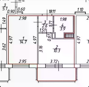 Сдается 1-комн. квартира, 31,5 м²