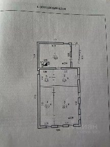 Продается 1-этажный дом, 68 м²